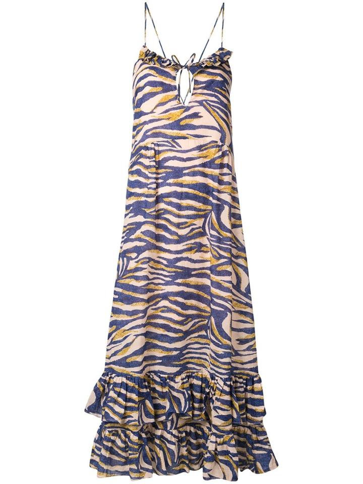 Suboo Into The Wilds Midi Dress - Blue
