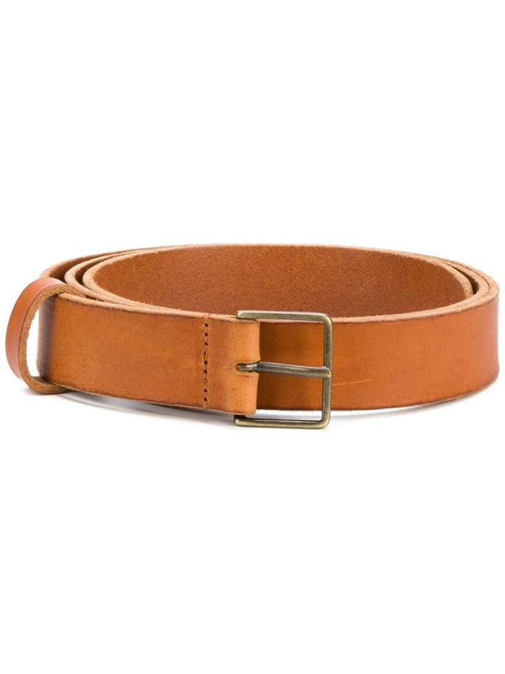 Forte Forte Narrow Classic Belt - Neutrals