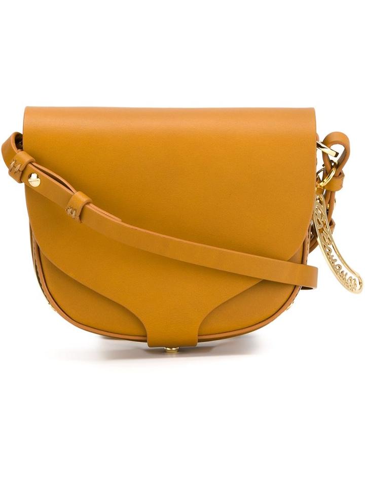 Sophie Hulme Mini 'barnsbury' Crossbody Bag, Women's, Brown