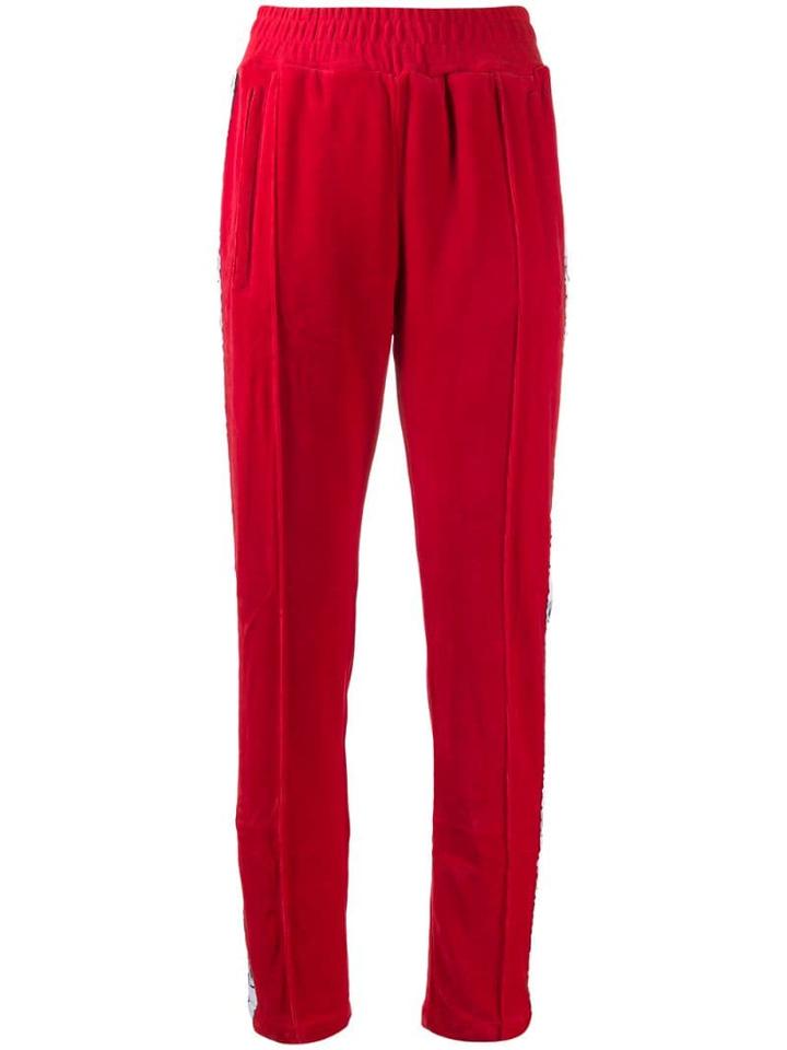 Chiara Ferragni Logomania Track Trousers - Red