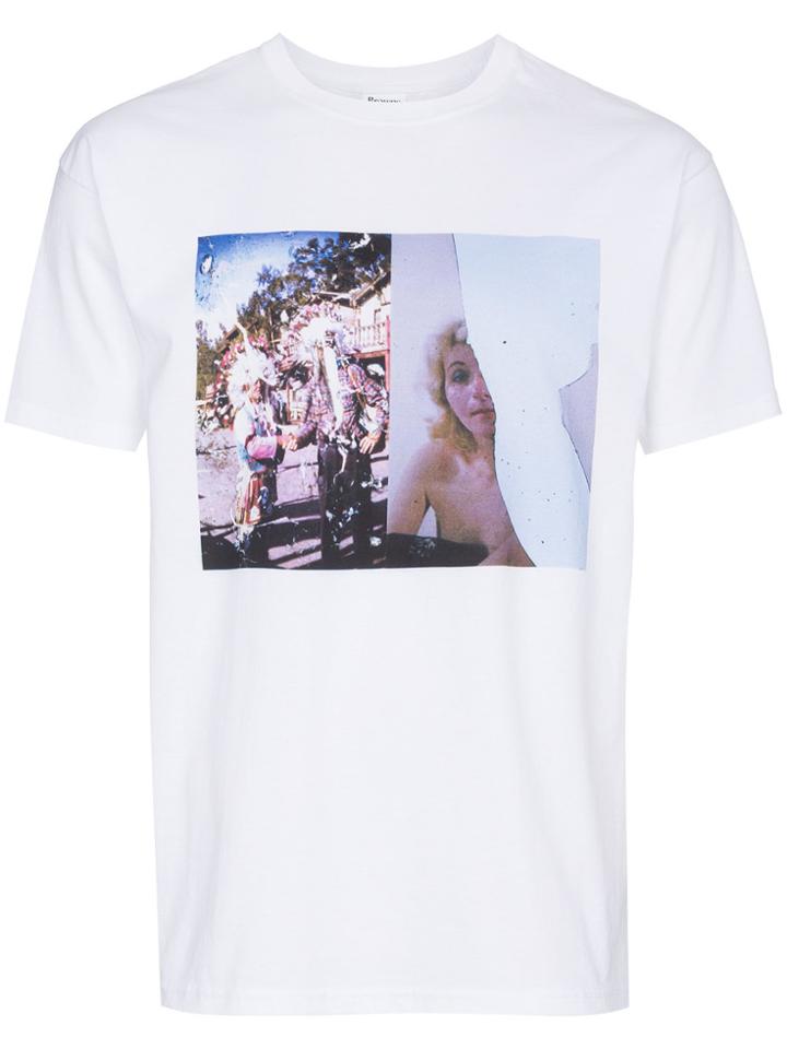 Just A T-shirt Brad Feuerhelm Indian T-shirt - White