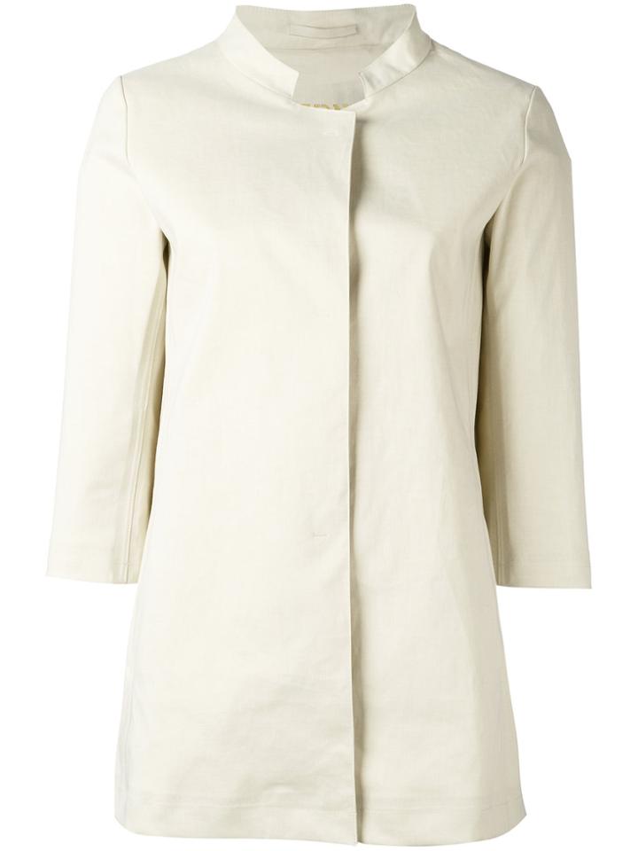 Herno Three-quarters Sleeve Jacket - Nude & Neutrals