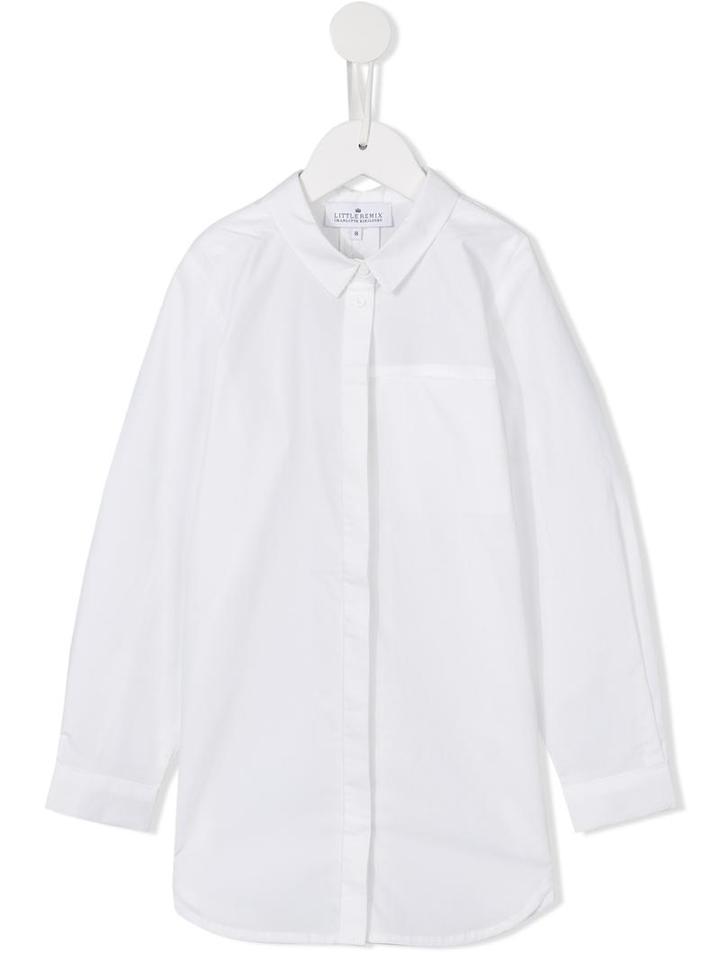 Little Remix Long Shirt, Girl's, Size: 8 Yrs, White