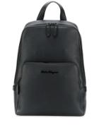 Salvatore Ferragamo Compact Backpack - Black