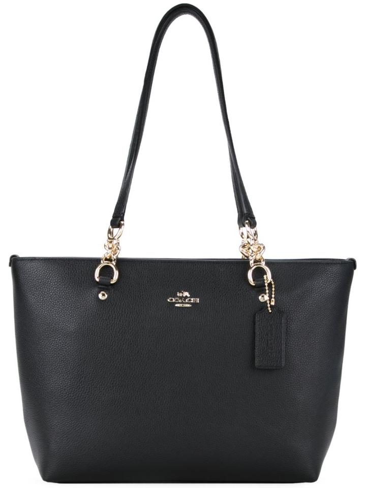 Coach Small 'sophia' Tote, Women's, Black