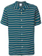 Ps Paul Smith Striped Polo Shirt - Blue