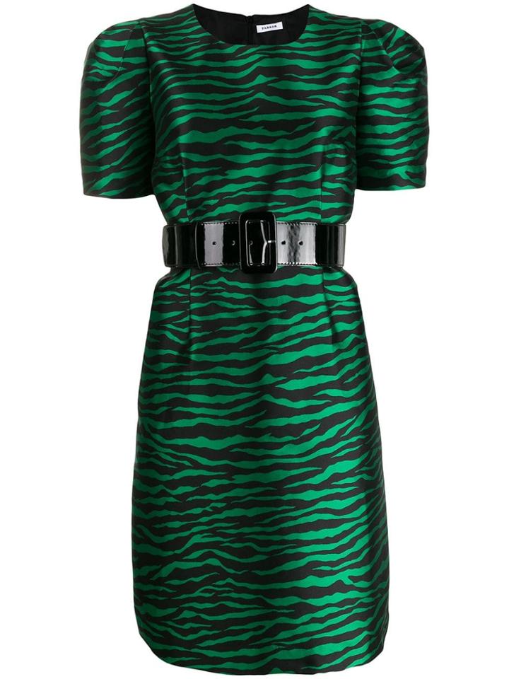 P.a.r.o.s.h. Structured Party Dress - Green