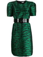 P.a.r.o.s.h. Structured Party Dress - Green