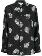 Lanvin Graphic Print Shirt - Black
