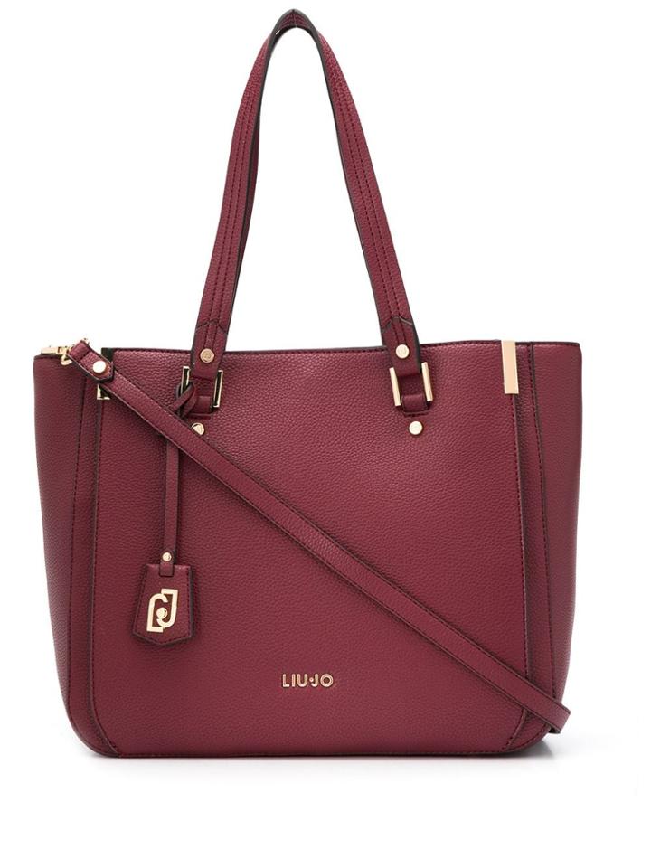 Liu Jo Charm Detail Tote Bag - Red