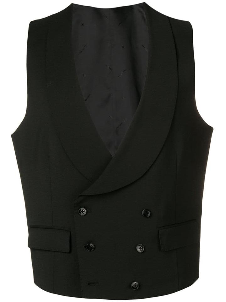 Manuel Ritz Formal Waistcoat - Black