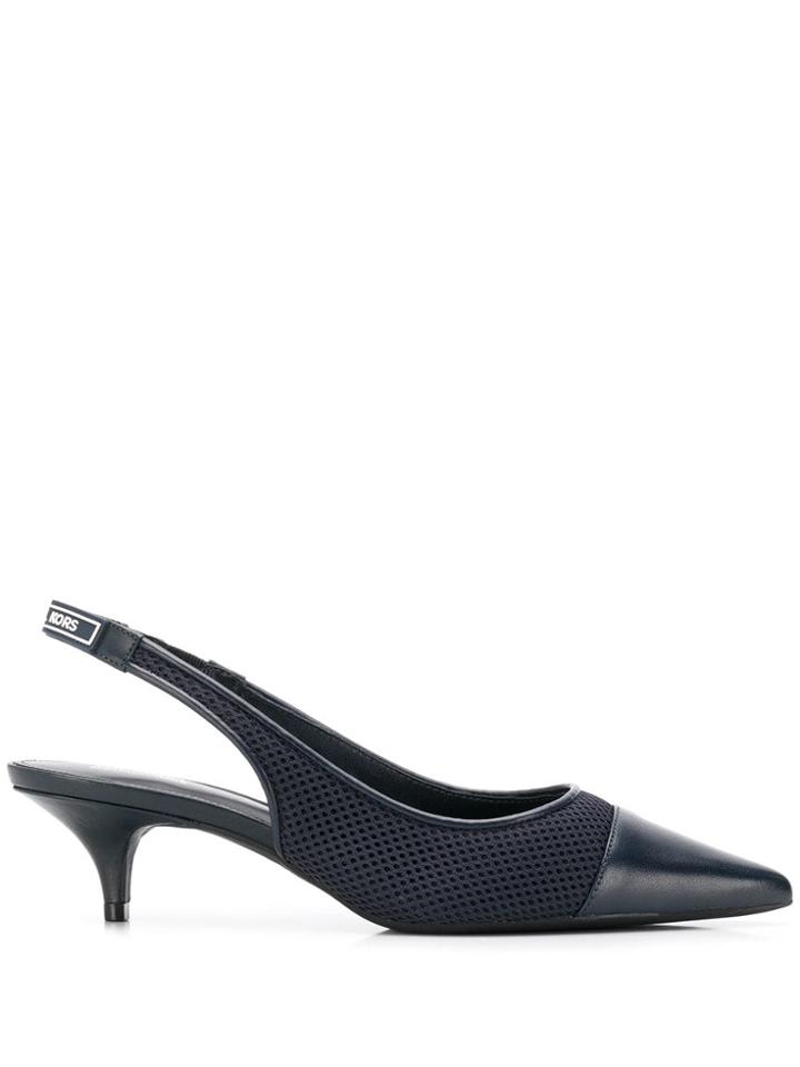 Michael Michael Kors Demi Mesh Pumps - Blue
