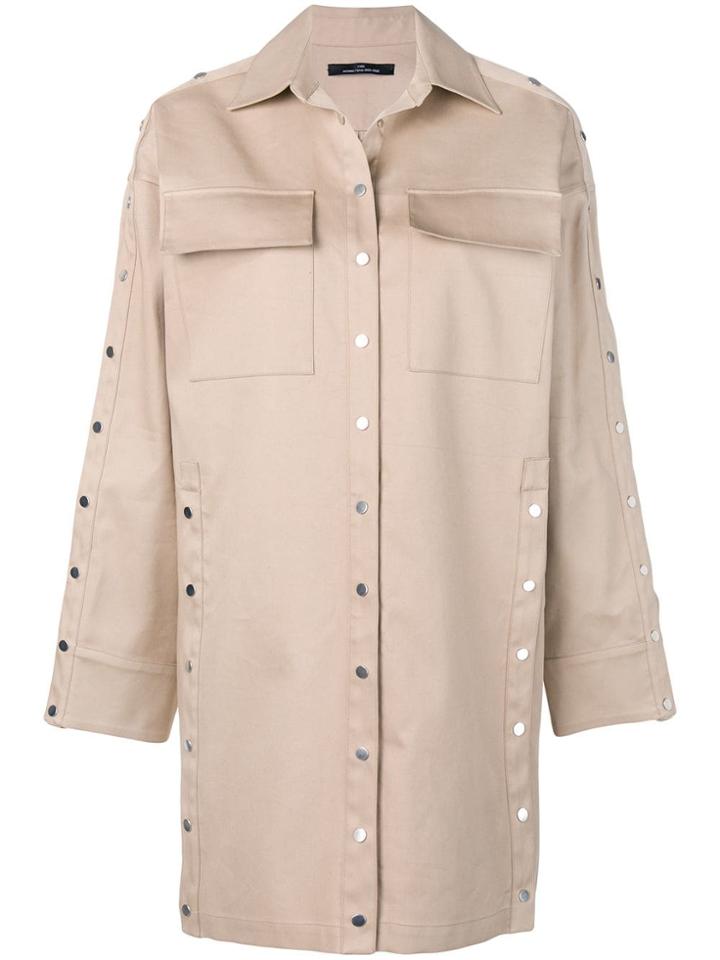 Rokh Button-up Coat - Neutrals