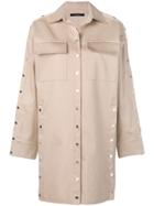 Rokh Button-up Coat - Neutrals