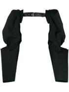 Comme Des Garçons Open Harness-style Top - Black