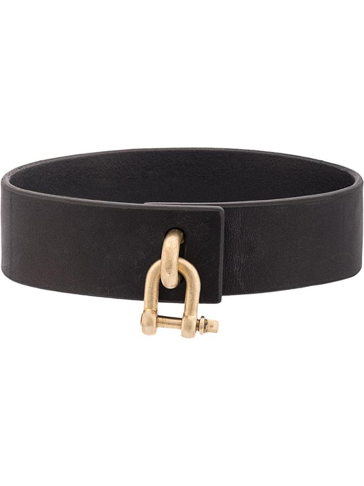 Parts Of Four Matte Pendant Choker - Black