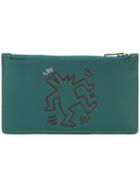 Coach X Keith Haring Zip Card Case - Green