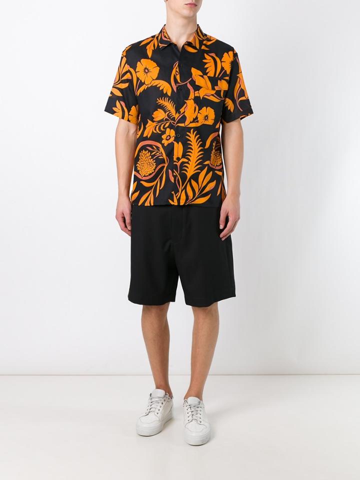 Ami Alexandre Mattiussi Large Bermuda Shorts - Black