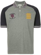 Kent & Curwen Embroidered Logo Polo Shirt - Grey