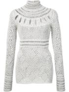 Proenza Schouler Crochet Crewneck - White