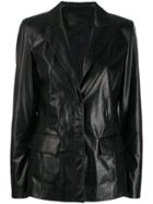 Drome Single-breasted Jacket - Black