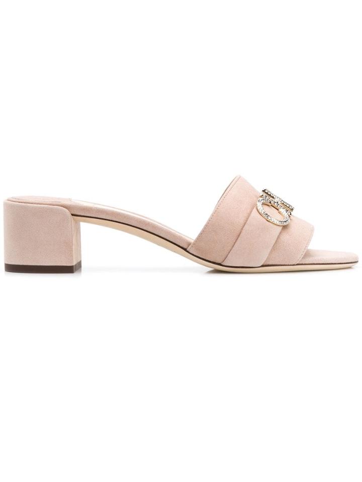 Jimmy Choo Joni 40 Mules - Neutrals