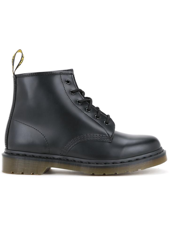 Dr. Martens 6 Eye Boots - Black