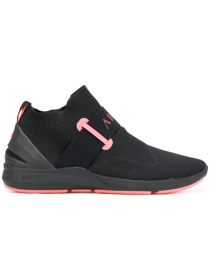 Arkk Mid-top Silp-on Sneakers - Black