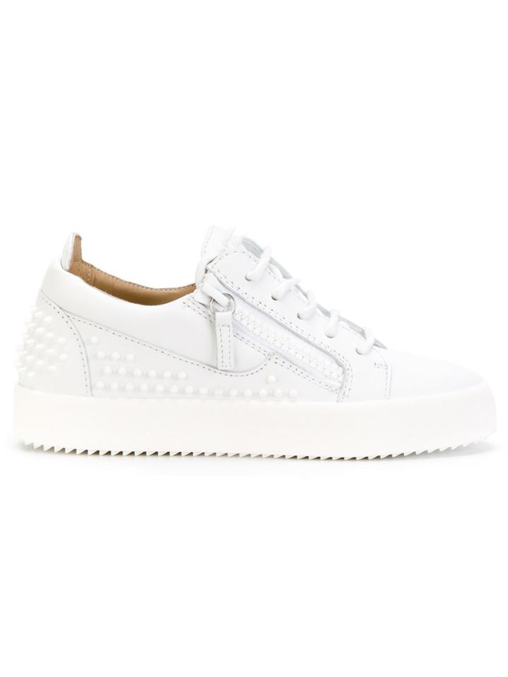 Giuseppe Zanotti Design Nicki Low-top Sneakers - White
