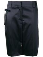 Prada Bow Bermuda Shorts - Blue