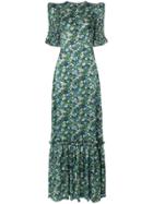 The Vampire's Wife No.11 Floral Print Dress - Green