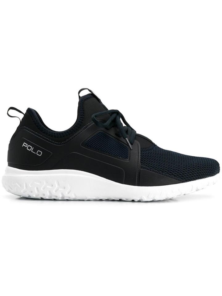 Polo Ralph Lauren Mesh Panel Sneakers - Blue