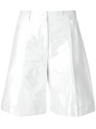 Fendi Vintage Wide Leg Shorts - Metallic