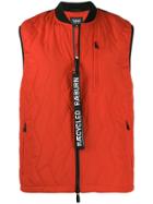 Raeburn Quilted Gilet - Red