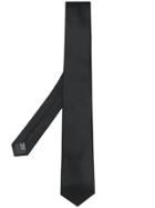 Lanvin Plain Tie - Black
