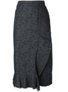 Comme Des Garcons Vintage Wrap Denim Skirt