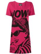 Boutique Moschino Wow T-shirt Dress - Pink