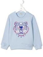 Kenzo Kids Tiger Sweatshirt, Girl's, Size: 6 Yrs, Blue