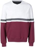 Brunello Cucinelli Colour-blocked Sweatshirt - Grey