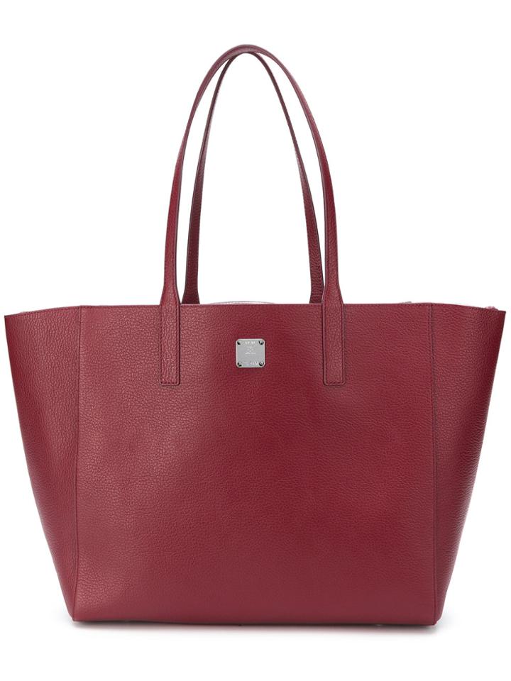 Mcm Wandel Tote Bag - Red