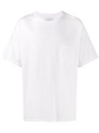 Facetasm - Ripped Rib Oversized T-shirt - Men - Cotton - One Size, White, Cotton