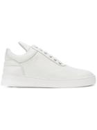 Filling Pieces Plain Grain Low Top Sneakers - White