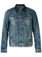 Diesel Washed Denim Jacket, Men's, Size: Xl, Brown, Cotton