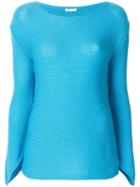 Borgo Asolo Cashmere Fitted Sweater - Blue