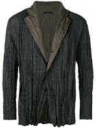 Issey Miyake Crinkle Style Blazer - Black