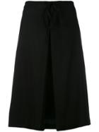 Jil Sander Pleated Skirt - Black