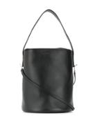 Jil Sander Medium Bucket Bag - Black
