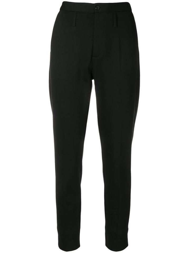 Hope Tailored Cropped Trousers - Black