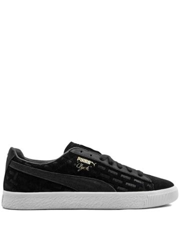 Puma Clyde Emboss Sneakers - Black