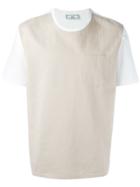 Ami Alexandre Mattiussi Twill Front T-shirt - Neutrals